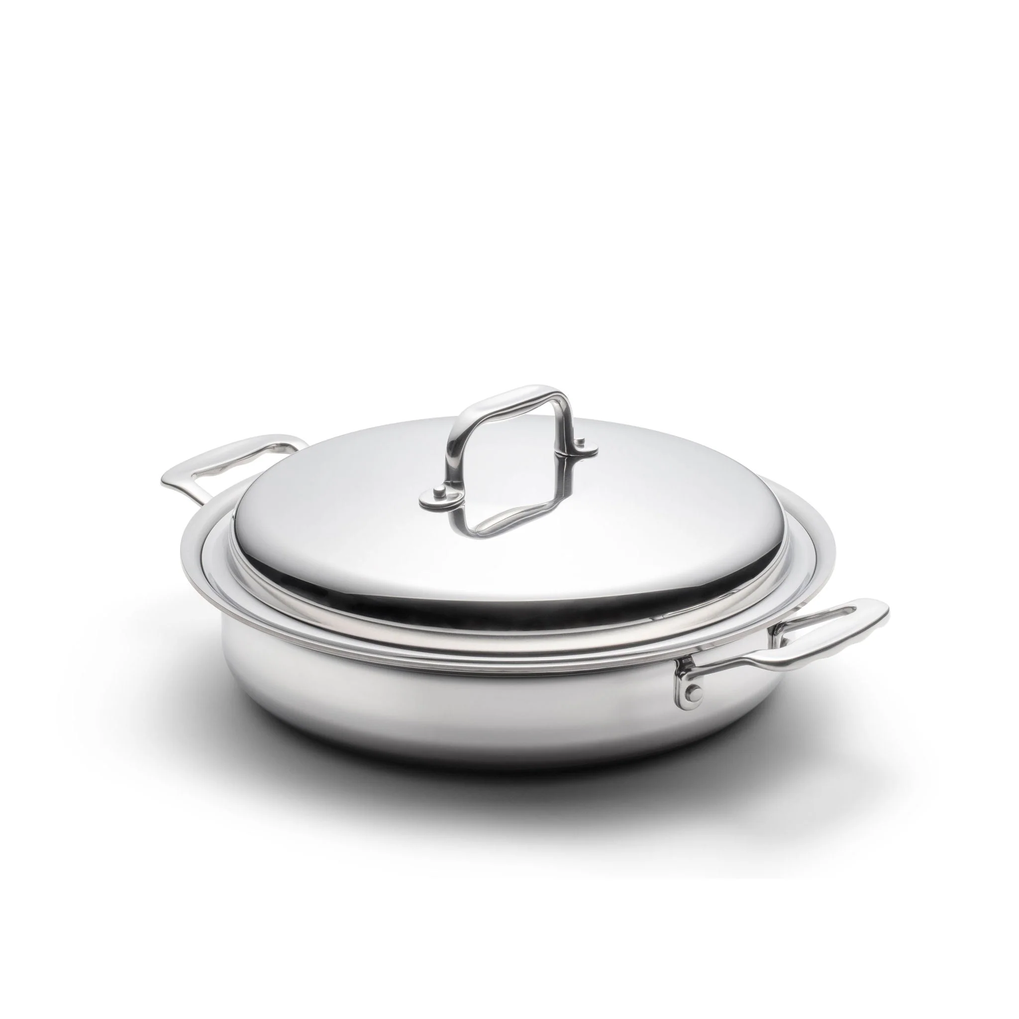 3.5 Quart Sauté Pan with Short Handles - Inhomebuy