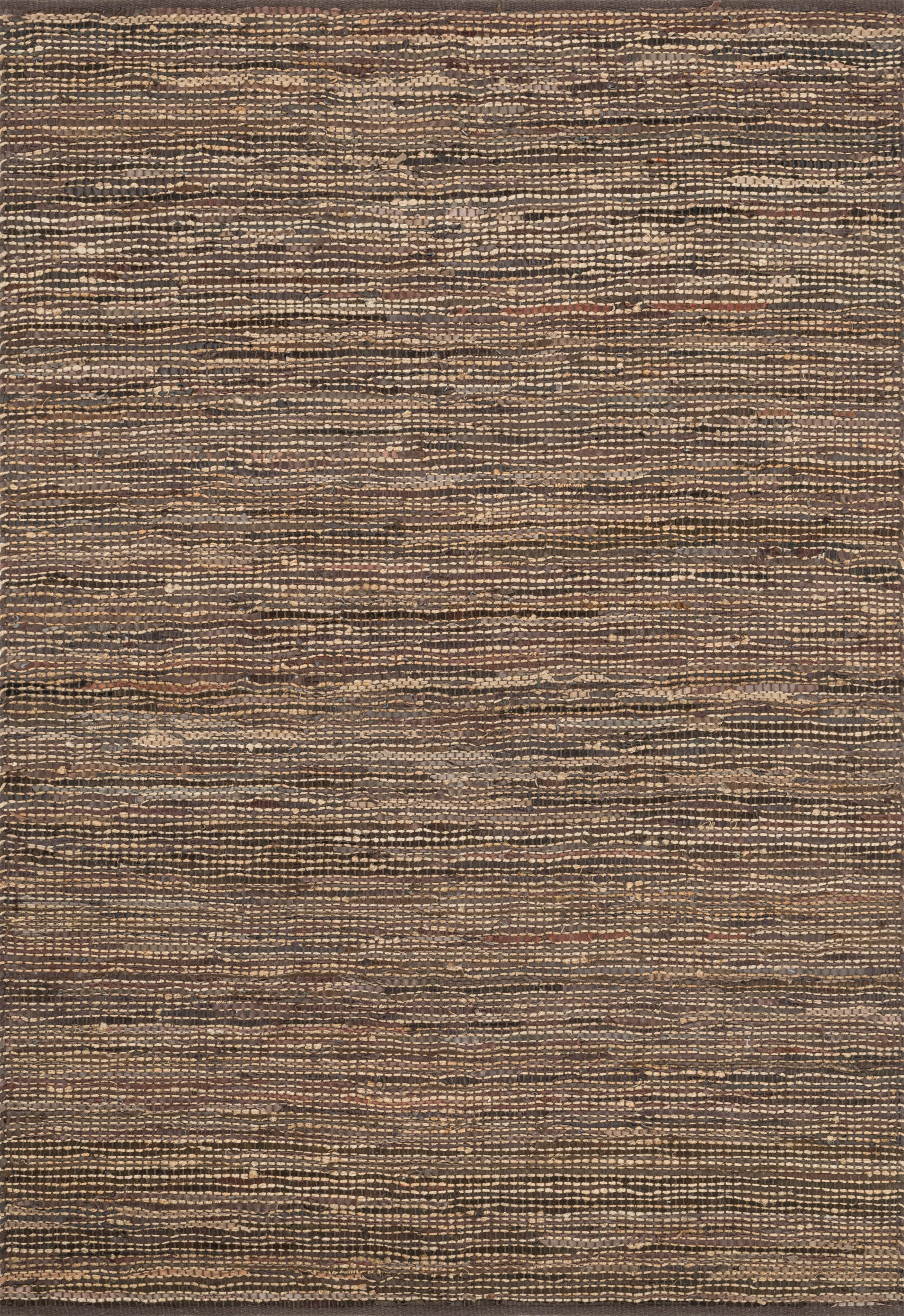 Loloi Rugs Edge Collection Rug in Brown - 9'3