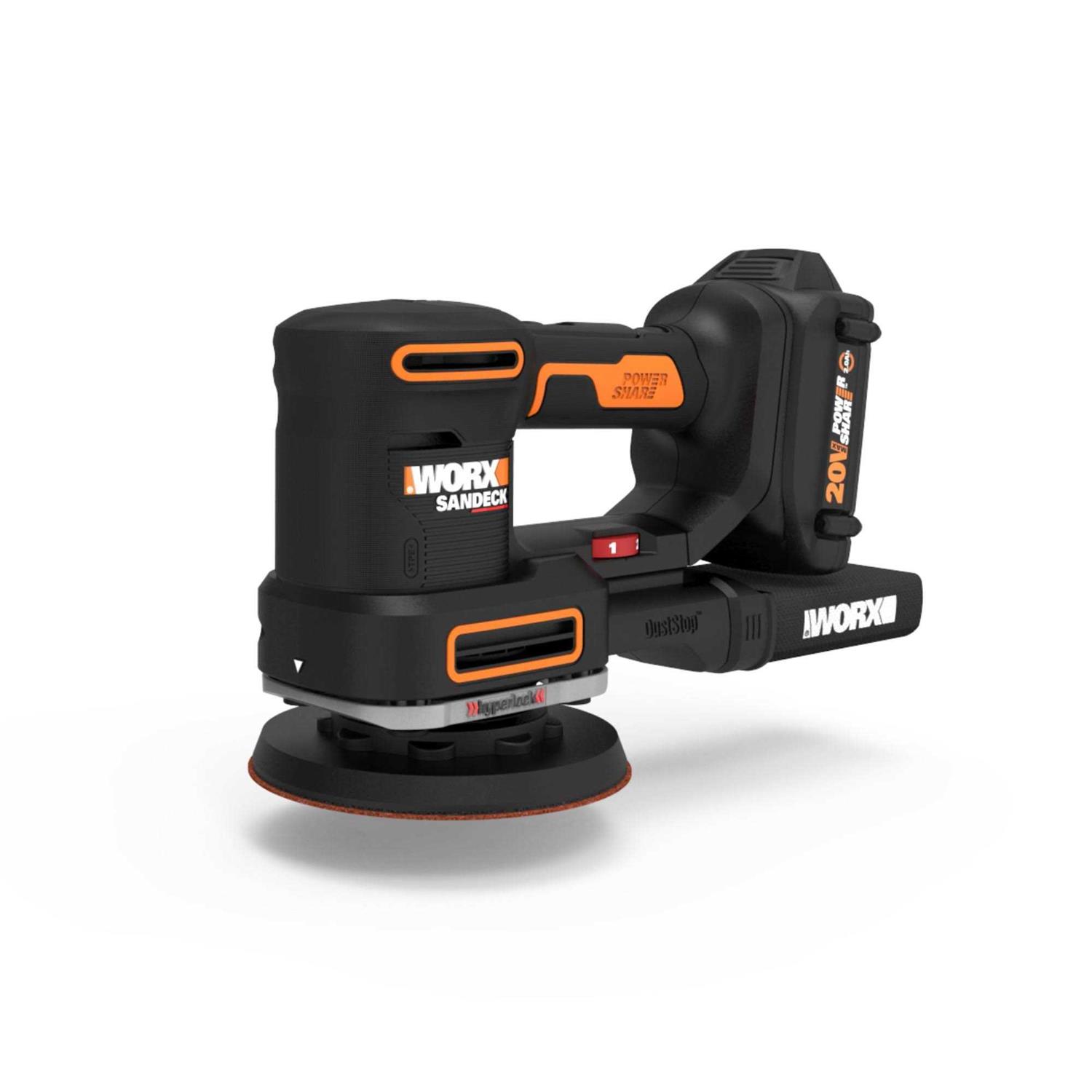 Worx 20V Cordless 5-in-1 Multi-Sander WX820L - Inhomebuy