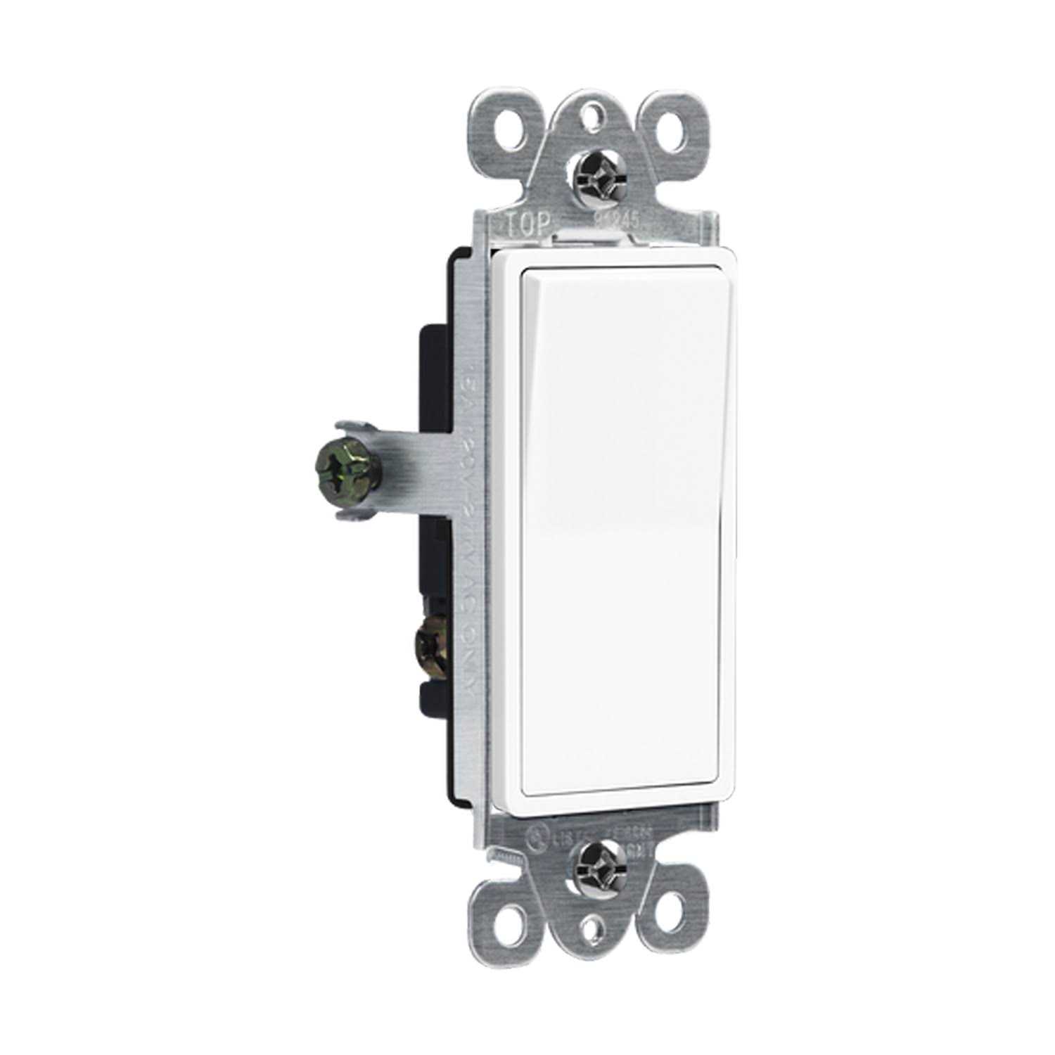 Enerlites Combination Triple Toggle/Single Duplex Receptacle Outlet Wall Plate - Inhomebuy