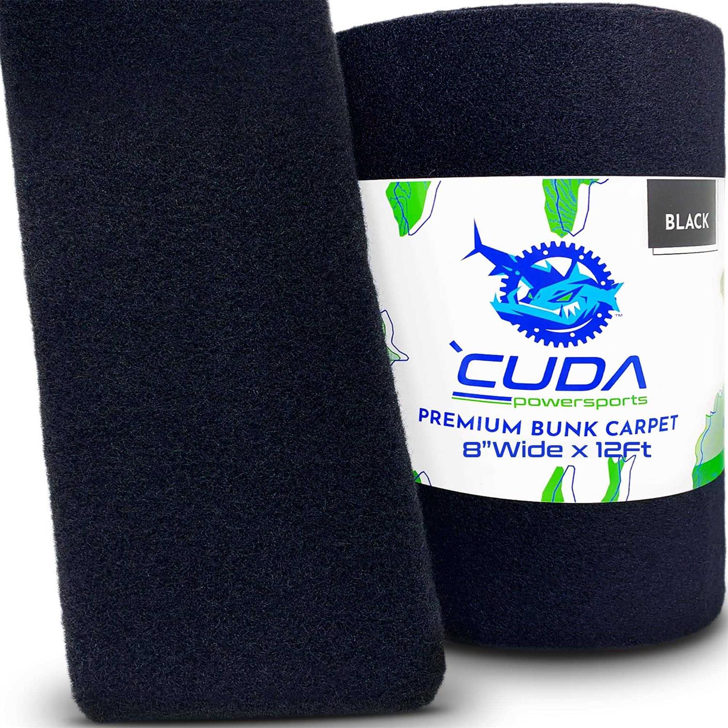 Cuda Powersports Cuda Boat Trailer Bunk Carpet Premium Marine Carpet Long 23oz - Inhomebuy