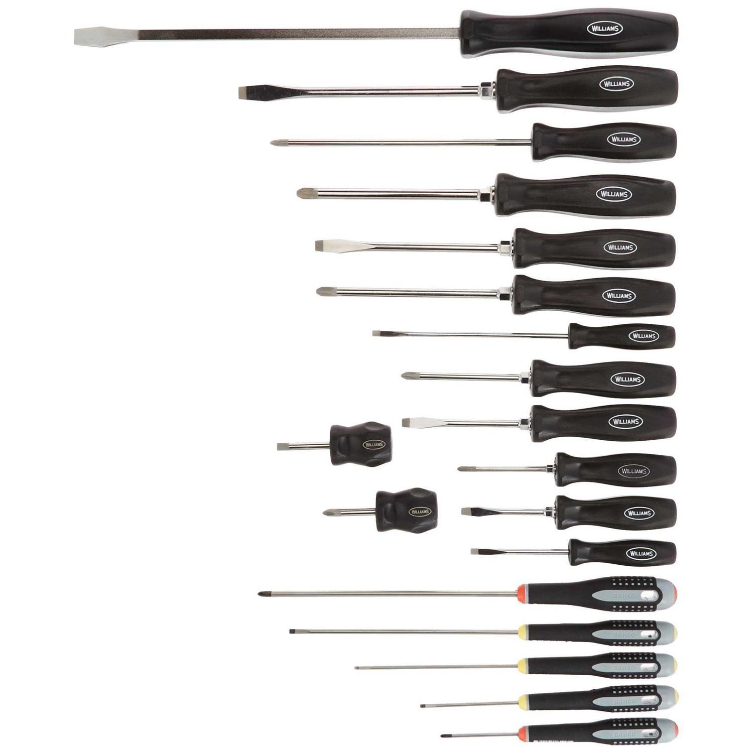 Williams 100P Mixed Screwdriver Set - Inhomebuy