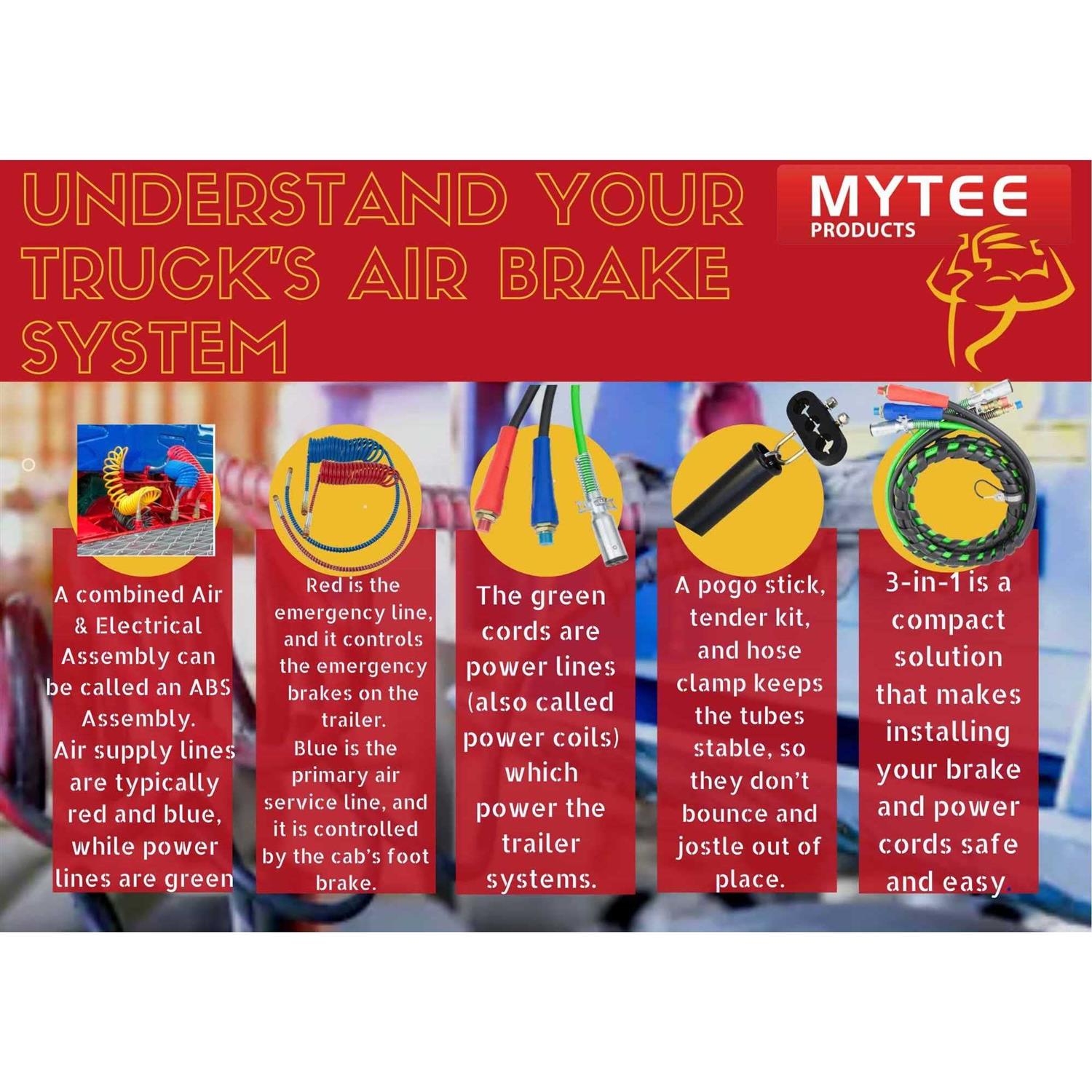 Mytee Products 3-in-One Wrap 7 Way Electrical ABS Air - Inhomebuy