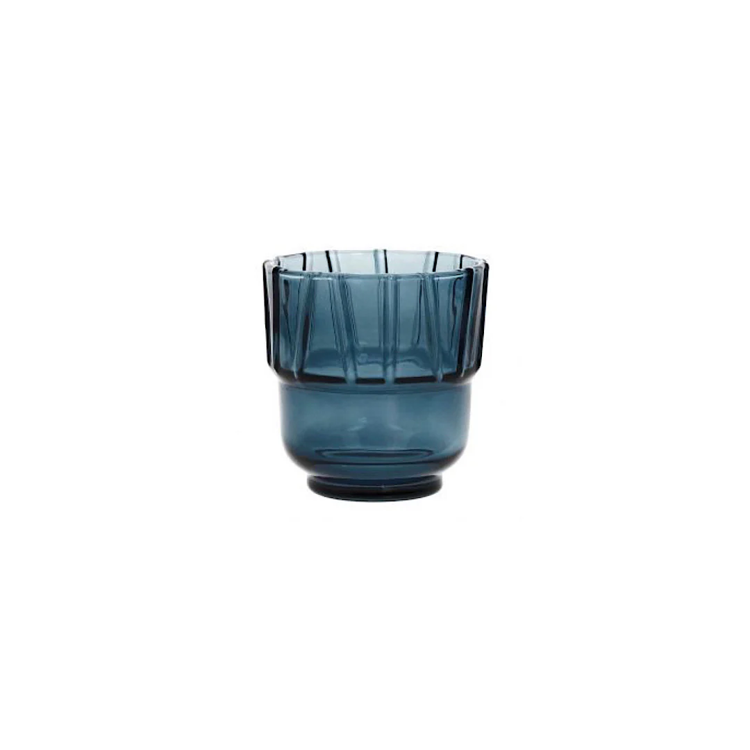 Bamboo Line Stackable glass 245ml Grigio - Inhomebuy