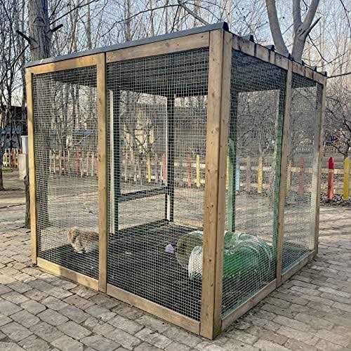 LAN JIA 1/4 Hardware Cloth 36inch x 50foot 23 Gauge Hot Dip Galvanized After Welding Chicken Wire Mesh Roll Galvanized Wire Mesh Roll Garden Fencing - Inhomebuy