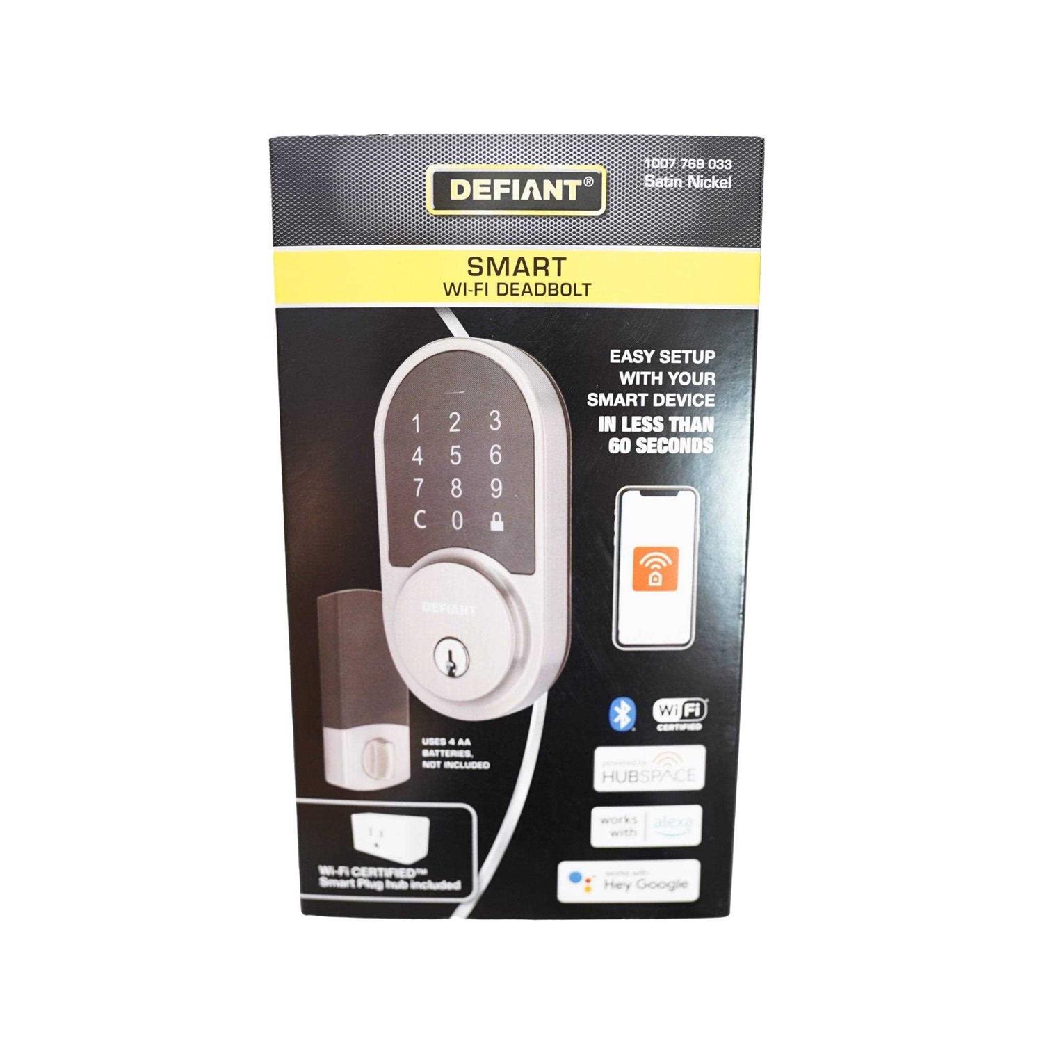 Defiant Naples Satin Nickel Right-Hand Dummy Door Lever LYEX204B-R - Inhomebuy