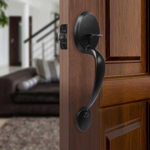 Defiant Wilmington Door Handleset with Hartford Knob - Inhomebuy