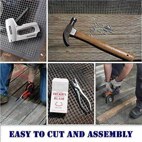 Seboss Hardware Cloth 1/2 inch 19 Gauge Hot Dip Galvanized After Welding - Inhomebuy