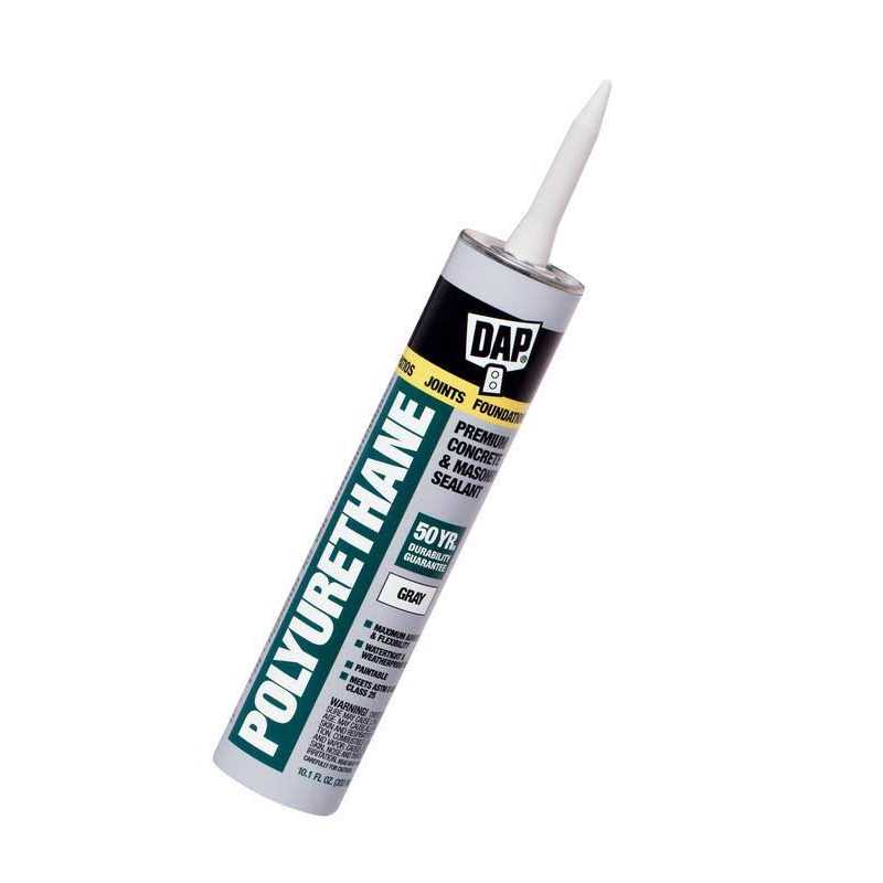 DAP Polyurethane 10.1 oz. Gray Premium Commercial Grade Sealant (12-Pack) - Inhomebuy