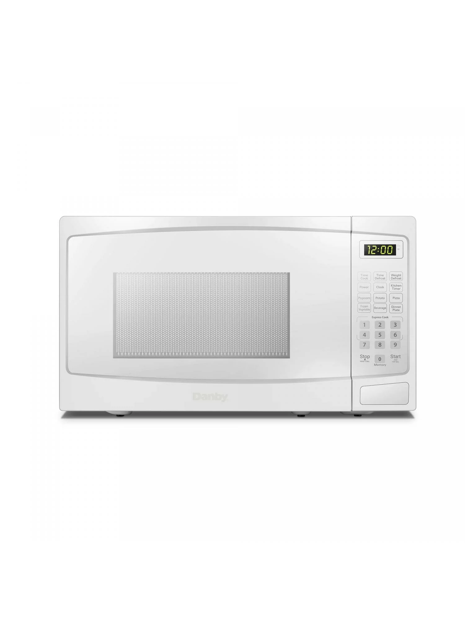 Danby Microwave Oven: 0.7 cu.ft, 700W, white | DBMW0720BWW - Inhomebuy
