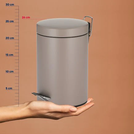 Dust Bin Monaco Cashmere Brown - Inhomebuy