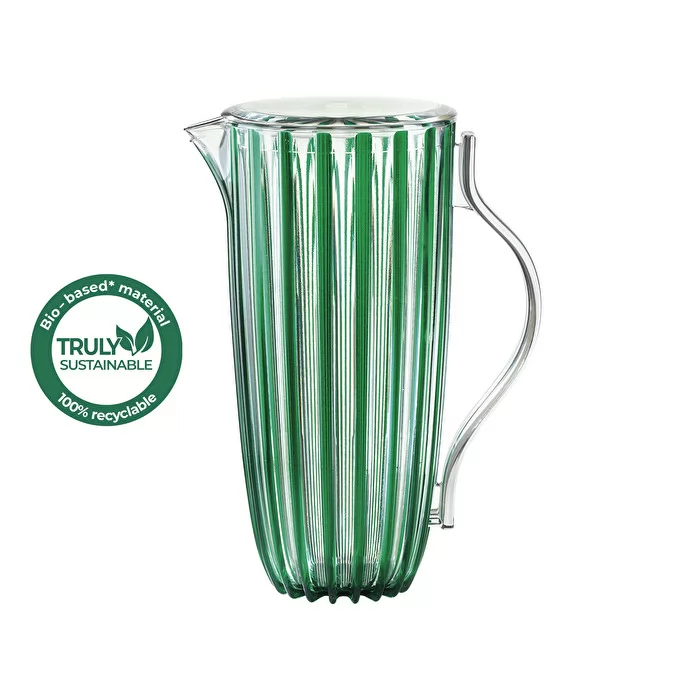 DolceVita Pitcher With Lid Emerald - Inhomebuy