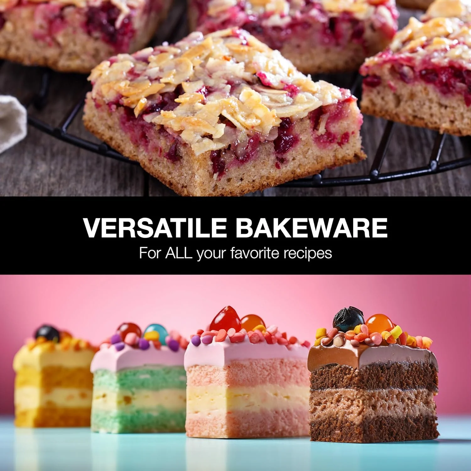 Cuisinart non-stick Baking Sheets: 3-pack (21