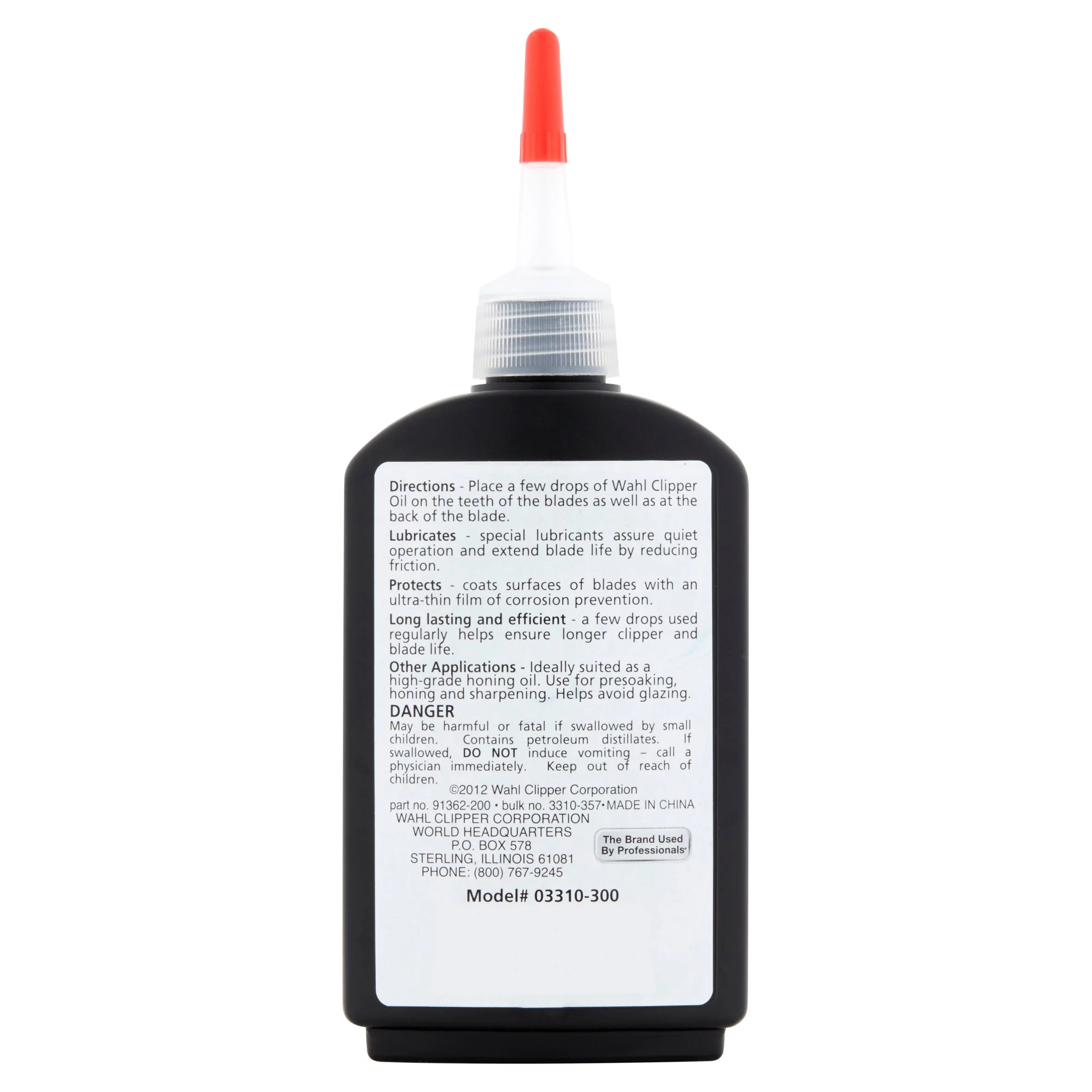 Wahl Premium Hair Clipper Blade Lubricating Oil for Clippers, 4 Fluid Ounces – 3310-300 - Inhomebuy