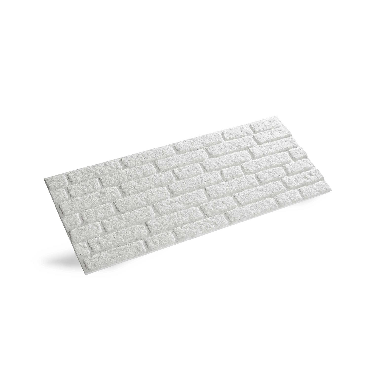 WALL!SUPPLY 0.79 in. x 19.69 in. x 47.24 in. UltraLight Faux Brick - Inhomebuy