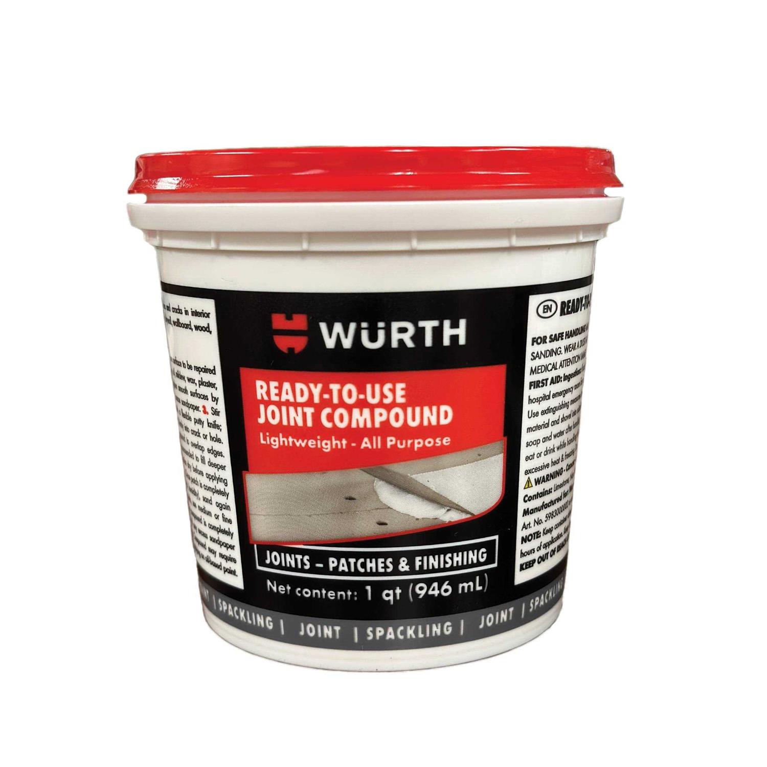 Würth Ready-to-Use Lightweight Joint Compound - Inhomebuy