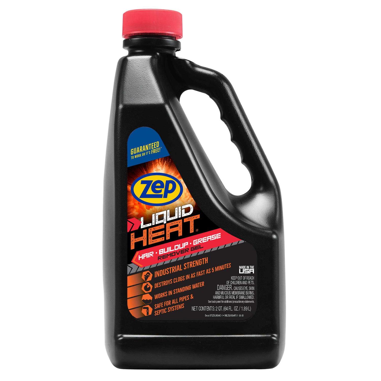 Zep Liquid Heat Drain Opener - Inhomebuy