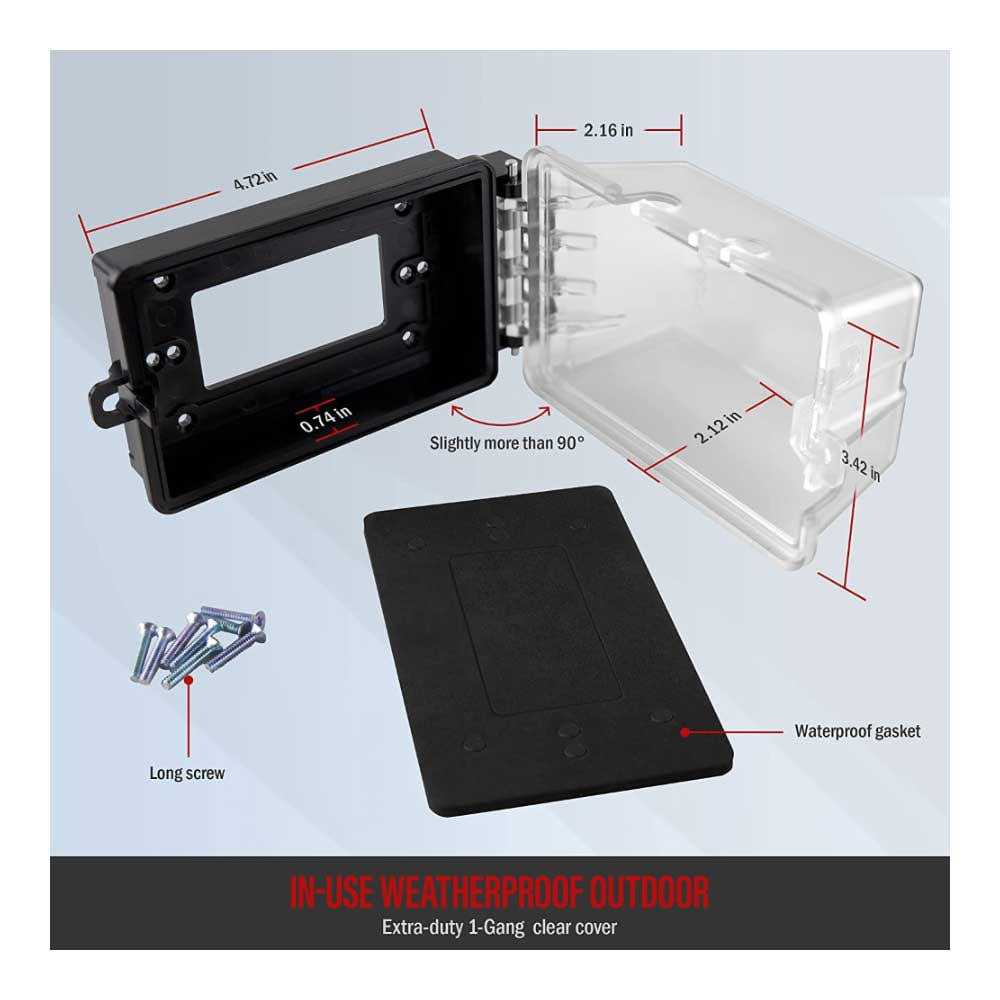 Enerlites Elite Series Screwless Decorator Wall Plate Child Safe Outlet Cover - Inhomebuy