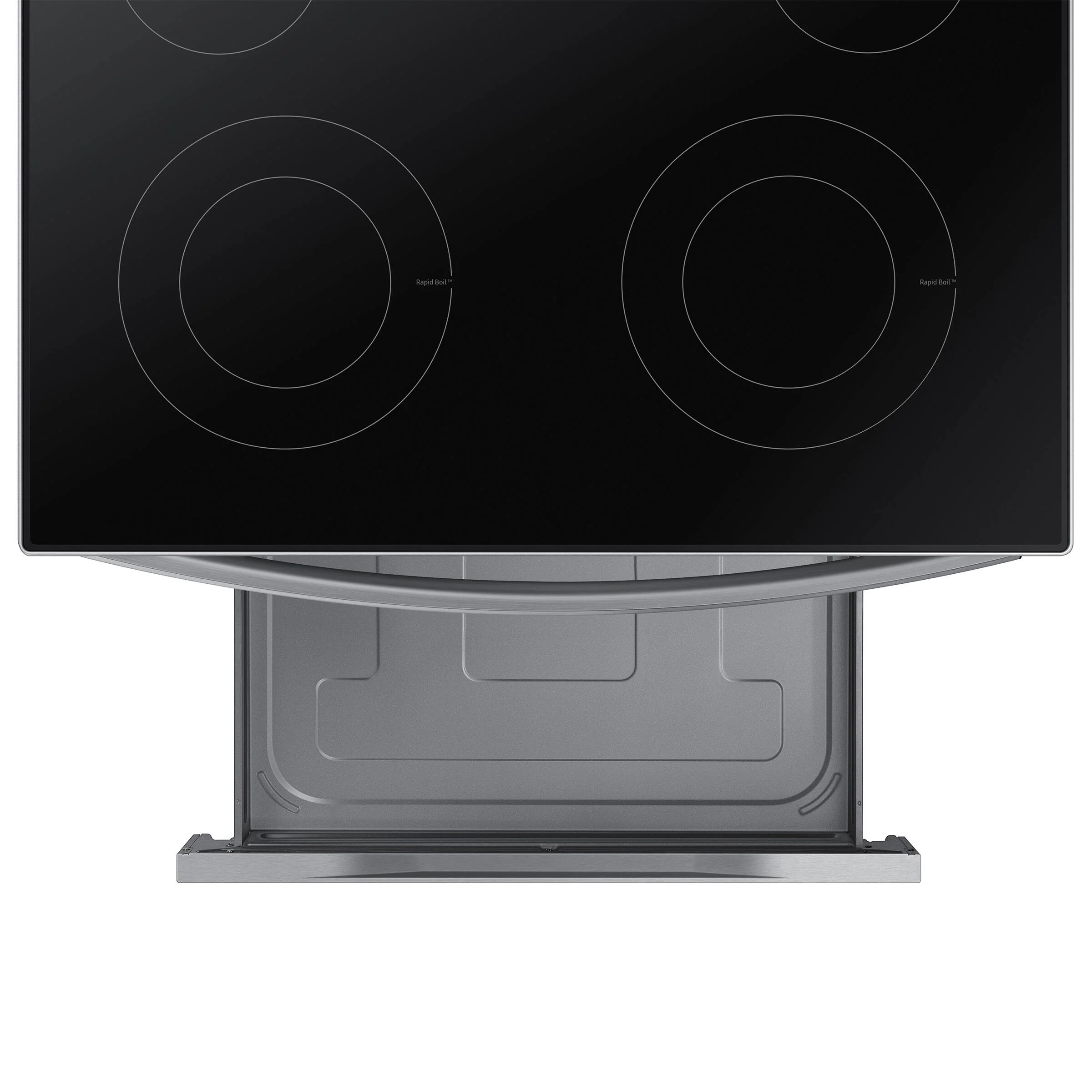 SAMSUNG 30 IN. 6.3 CU. FT. STAINLESS STEEL ELECTRIC RANGE WITH STEAM CLEAN AND BUILT-IN WI-FI - NE63 - Inhomebuy