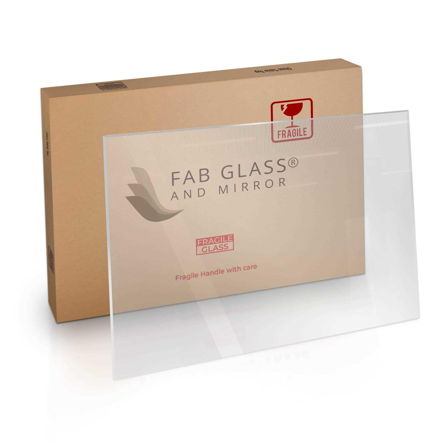 Custom Cut Plexiglass Sheet Cut to Size-Clear Acrylic Sheet Thick with Flat Edges and Protective Film - Inhomebuy