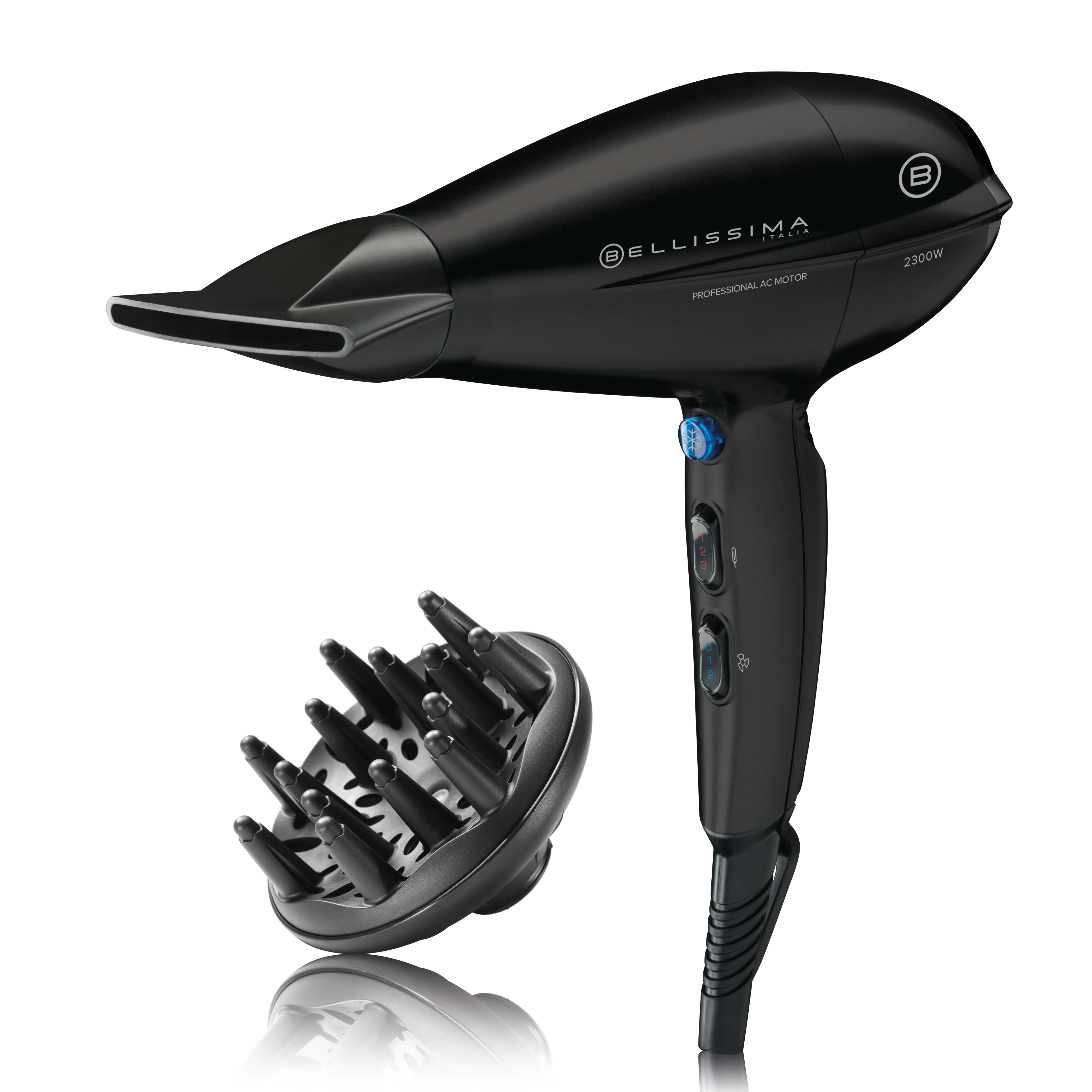 Professional hair dryer PC11 2300, Powerful, Fast & Effective Drying - Inhomebuy