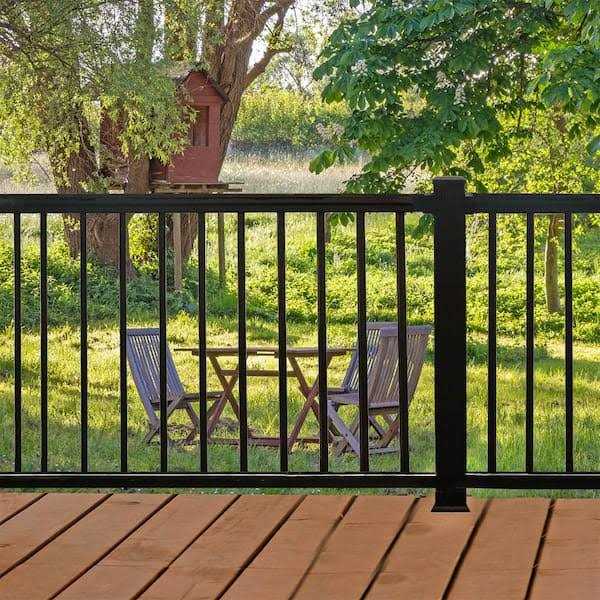 Weatherables 5 in. x 5 in. x Vinyl Fence Post - Inhomebuy