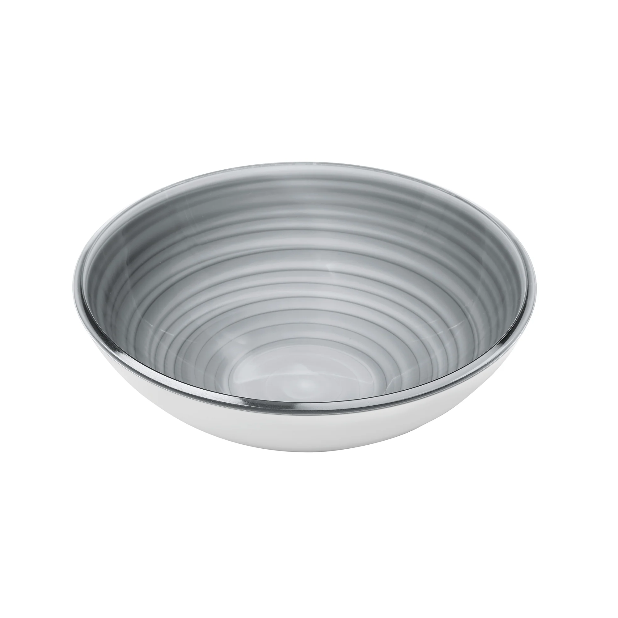 M Bowl Twist Sky Grey - Inhomebuy