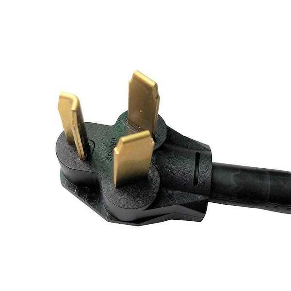 parkworld 1 ft. 10/3 3-Wire 110/125-Volt to 220/250-Volt Power Converter 2x NEMA 5-15P to 14-50R V-Adapter Cord - Inhomebuy