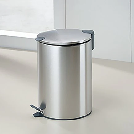 Dust bin Mats Silver Matt - 12L - Inhomebuy