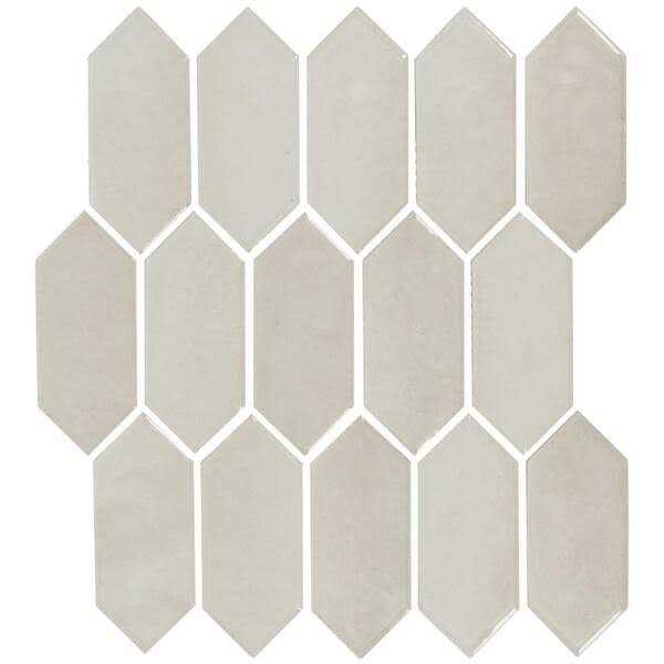 Daltile Miramo 11 in. x 12 in. Glazed Ceramic Picket Mosaic Tile - Inhomebuy