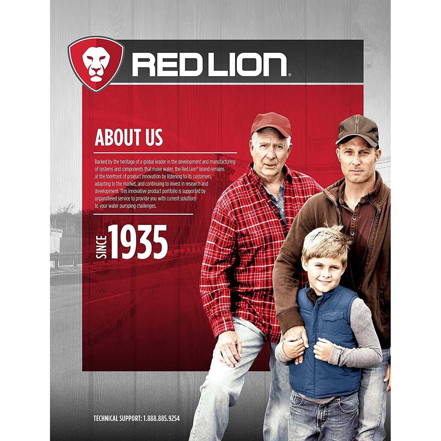 Red Lion Cast Iron Shallow Well Jet Pump with 5.8-Gallon Tank 97080503 - Inhomebuy