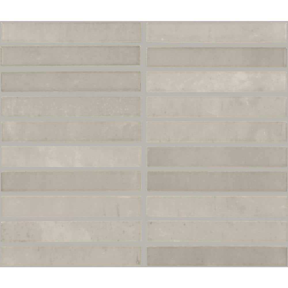 Daltile Miramo 10 in. x 12 in. Glazed Ceramic Straight Joint Mosaic Tile - Inhomebuy