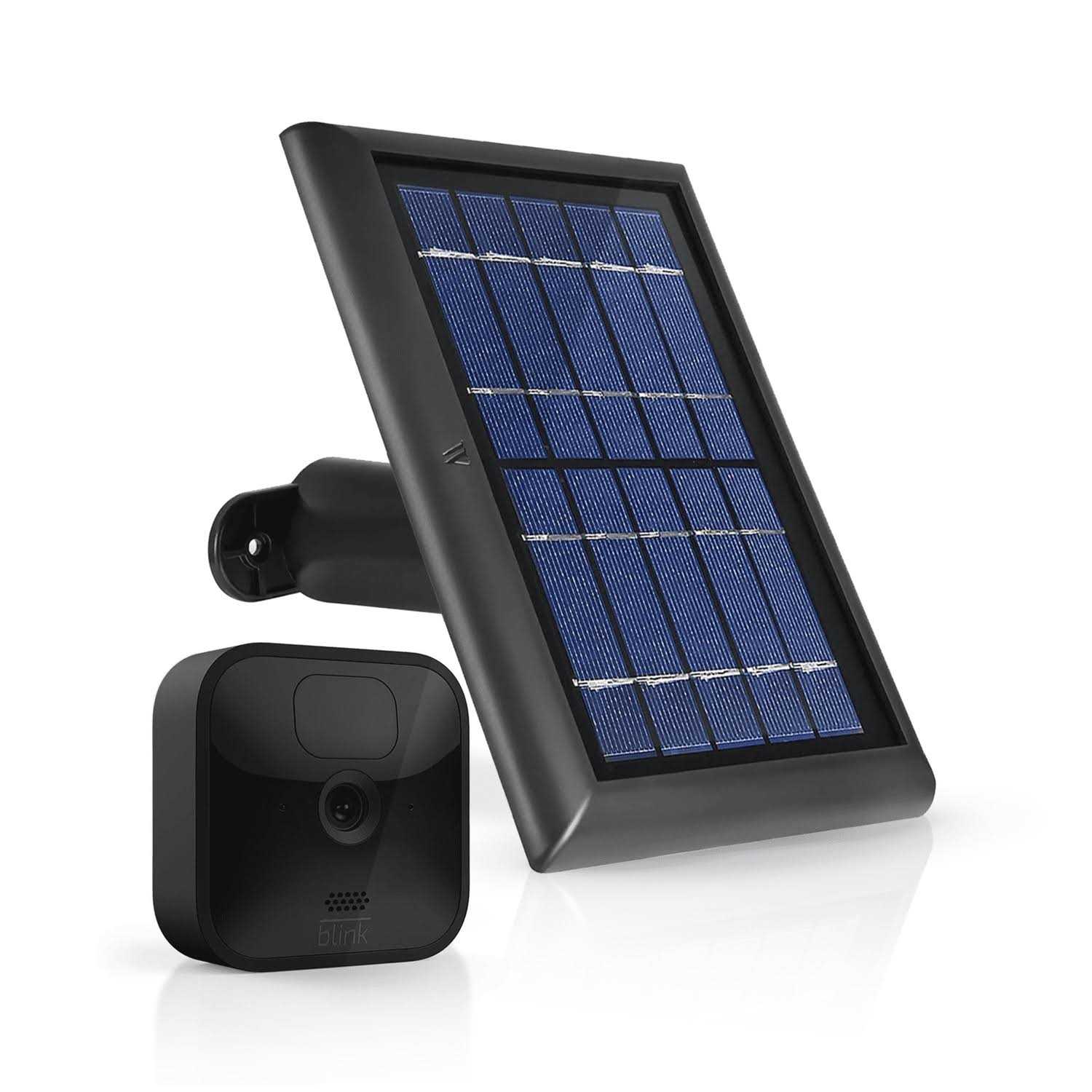 Wasserstein Solar Panel with Internal Battery Compatible with Blink Outdoor, Blink XT and Blink XT2 Outdoor Camera - Inhomebuy