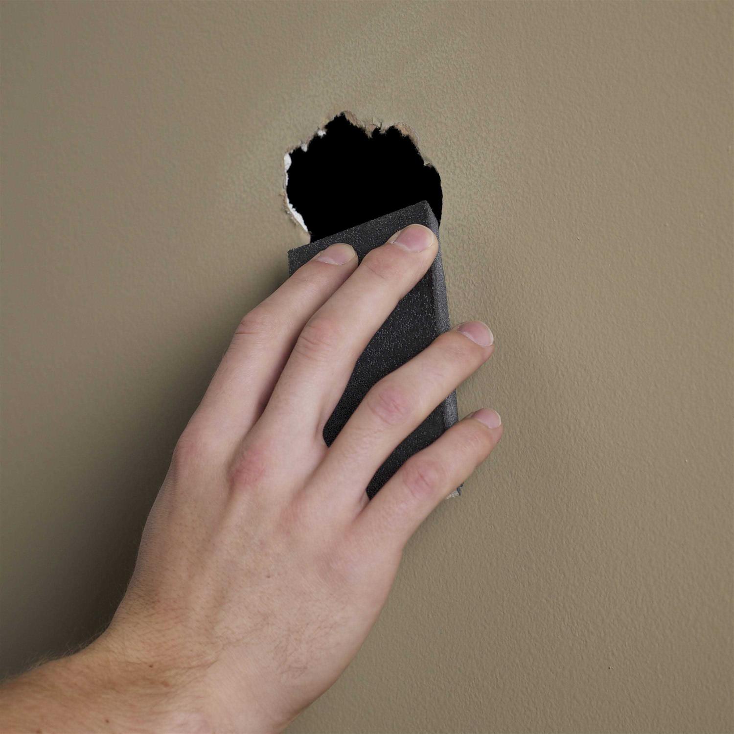 Duck Brand 8 in x 8 in White Fiberglass Wall Repair Patch - Inhomebuy