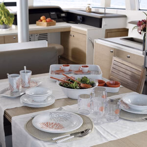 Mare - Rectangular Tray Coral - Inhomebuy