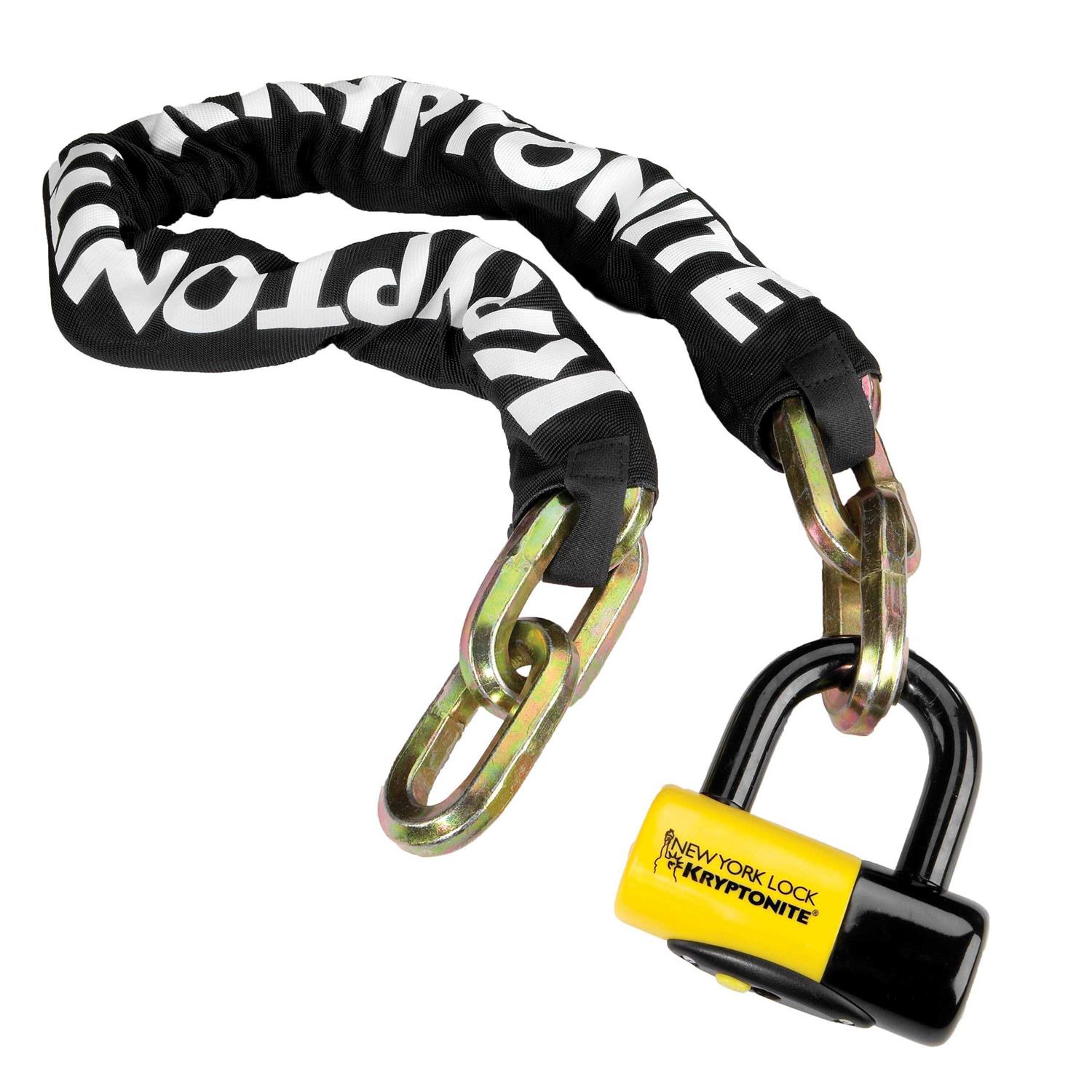Kryptonite New York Fahgettaboudit Chain 1415 & Disc Lock - Inhomebuy