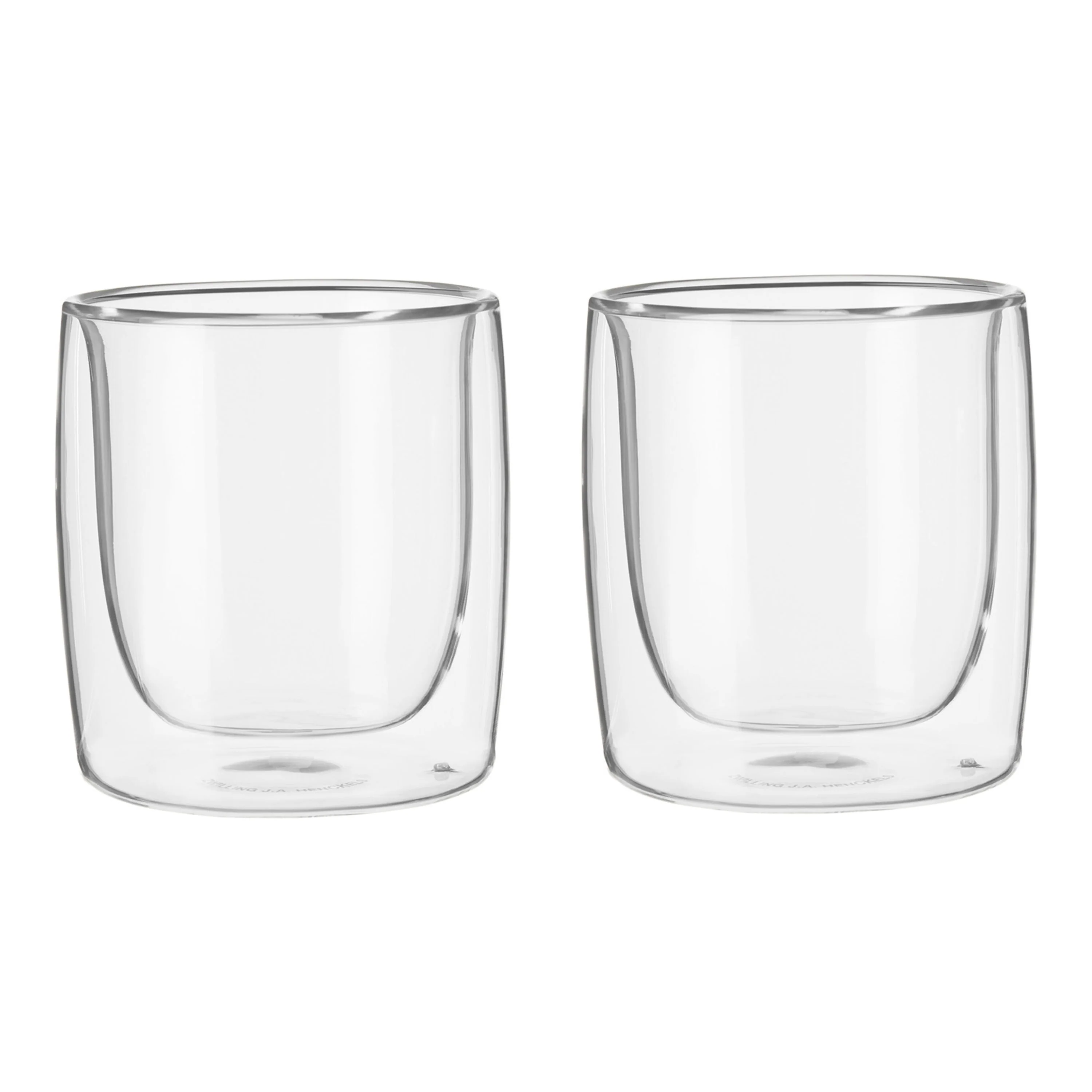 ZWILLING 2pc Tumbler Glass Set, Sorrento Double Wall Glassware Series - Inhomebuy