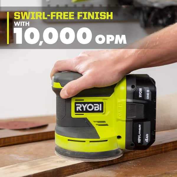 RYOBI ONE+ 18V Lithium-Ion 4.0 Ah Compact Battery and Charger Kit with FREE Compact Fixed Base Router - Inhomebuy