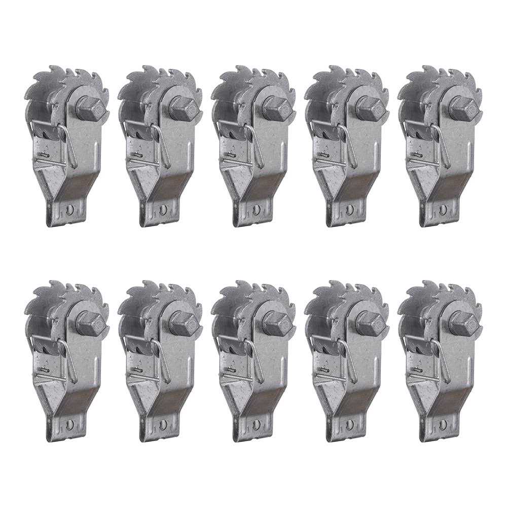 Fence Gate Wheel 6 Sliding Gate Wheels Rolling Gate Carrier Wheels for Chain Link Fence Rolling Gates - Inhomebuy