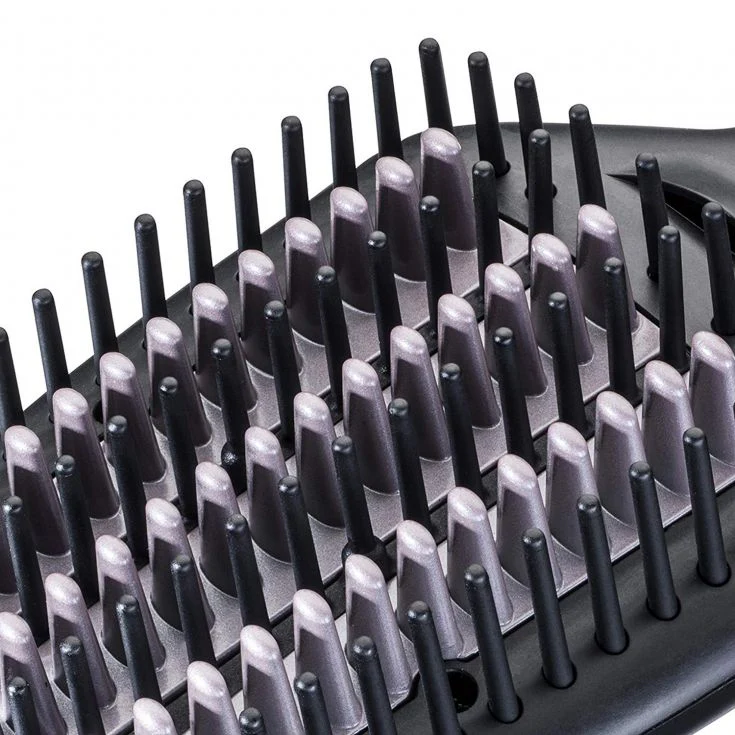 Electric Straightening Brush Magic Straight Brush, LED, Gloss, Ceramic Coating - Inhomebuy