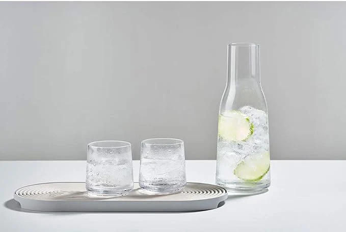 Mat Cocktail Rocks 34x15cm Warm Grey - Inhomebuy