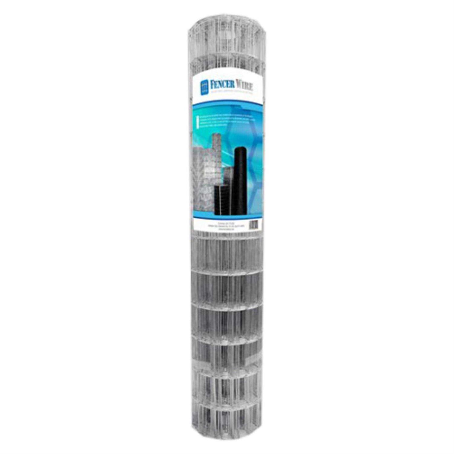 Fencer Wire 2 ft. x 50 ft. 16-Gauge Galvanized Rabbit Fence - Inhomebuy