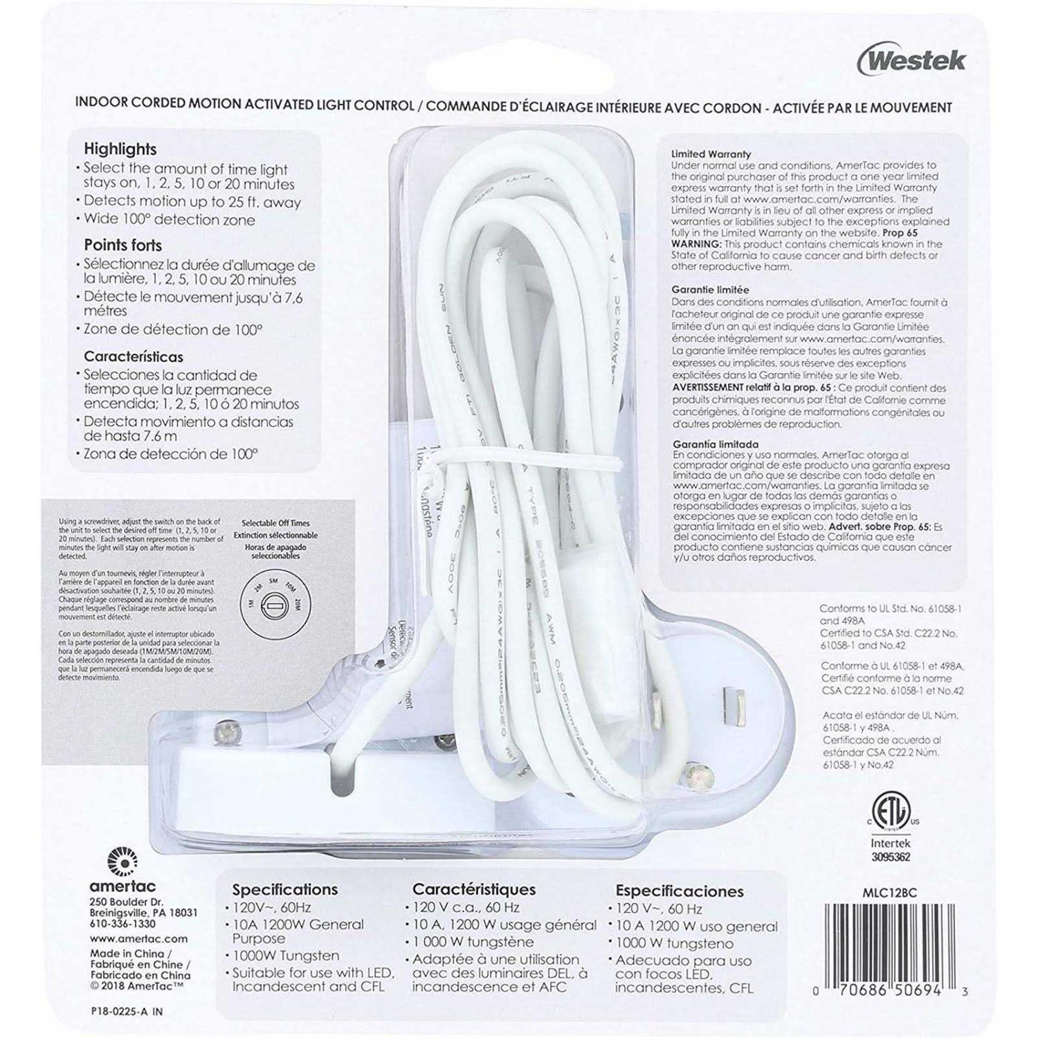 Westek Indoor Outdoor Programmable Light Control - Inhomebuy