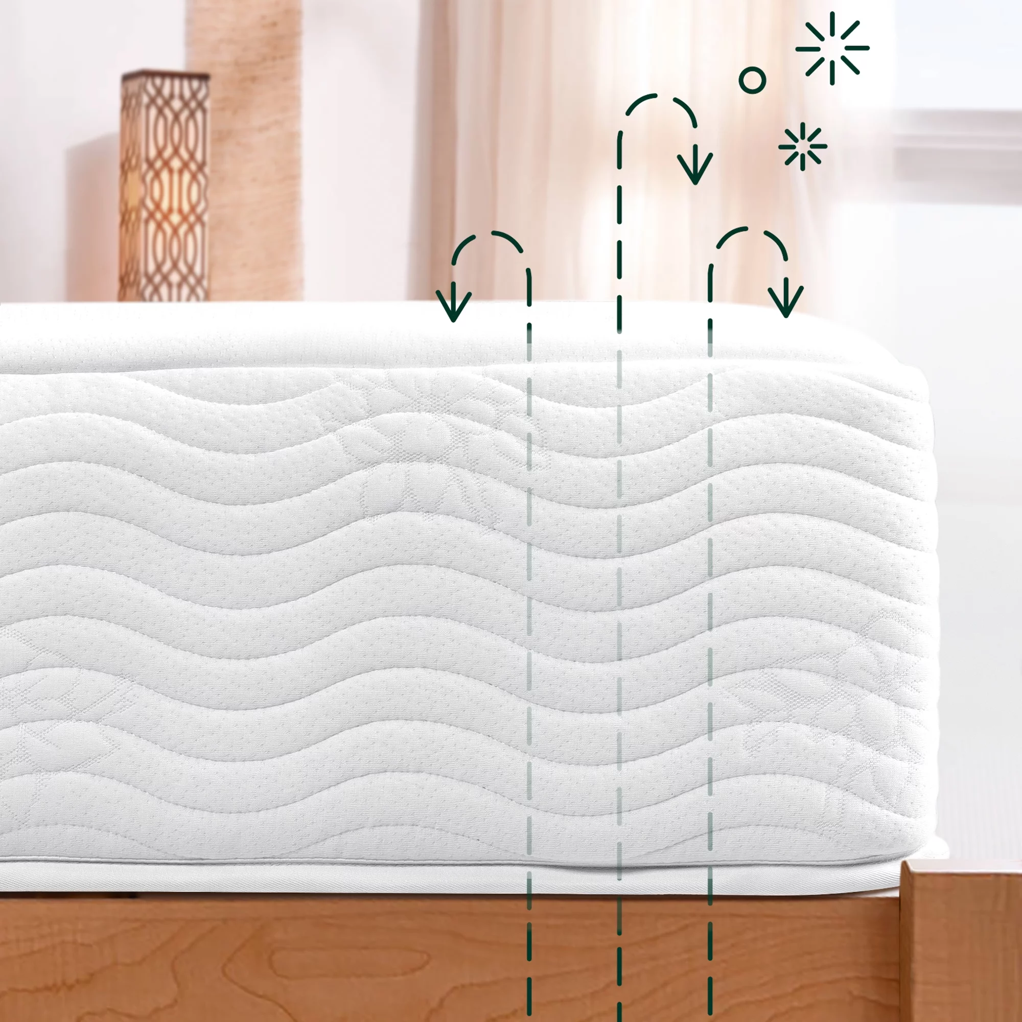 Zinus Spa Sensations Pressure Relief 10