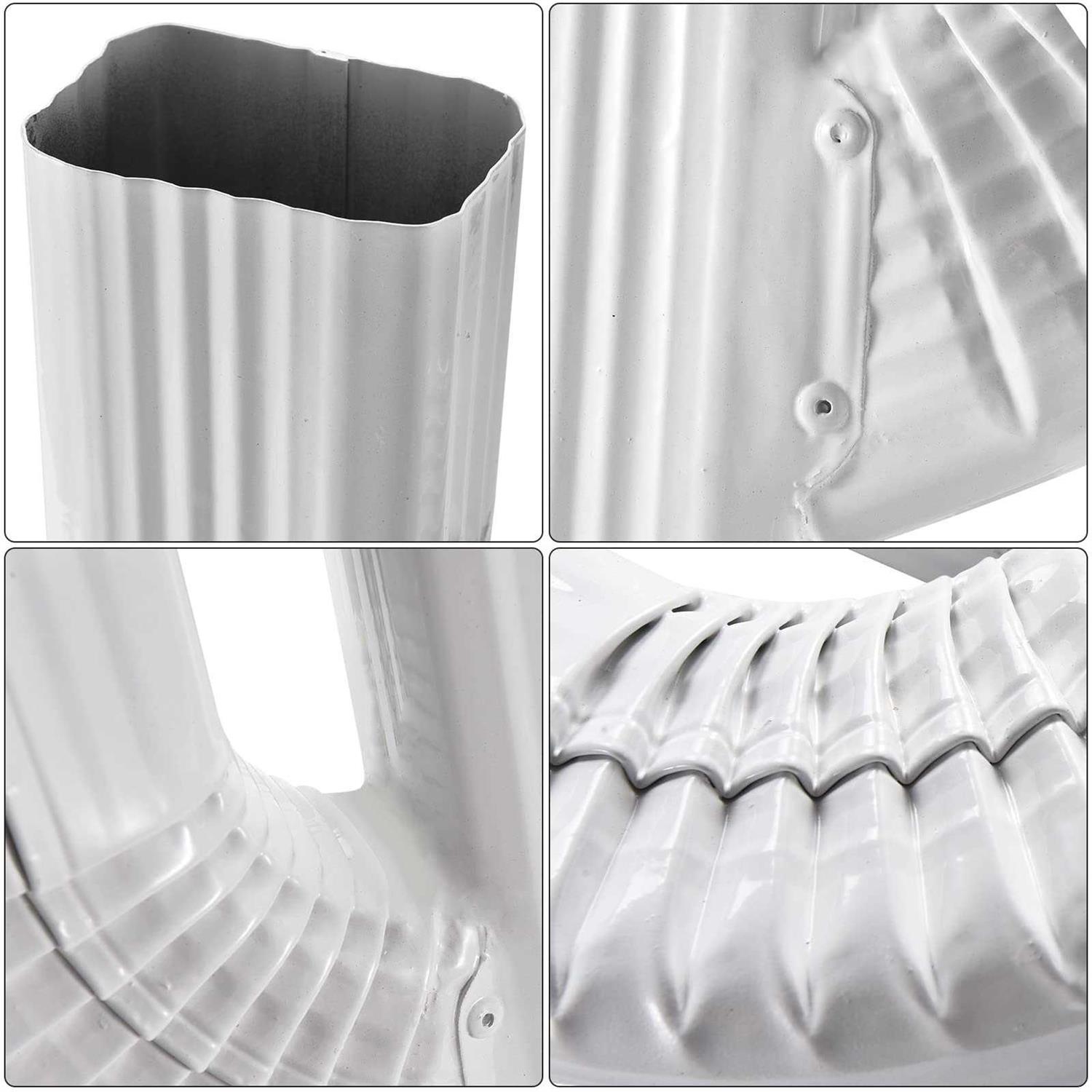 VYH Downspout Adapter Gutter Downspout Strap Leader Strap - Inhomebuy