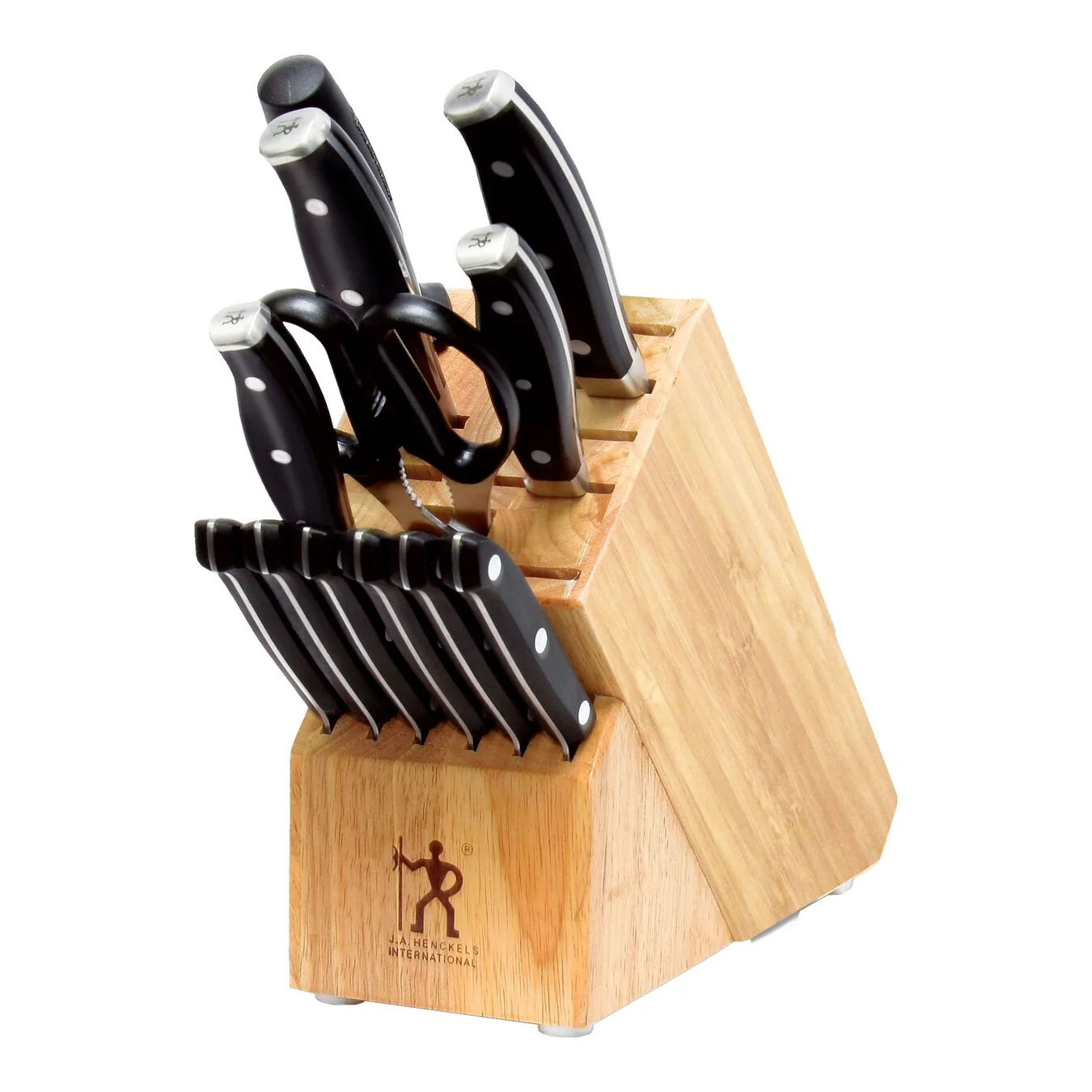 Henckels 13pc Knife Block Set, Forged Premio Series - Inhomebuy