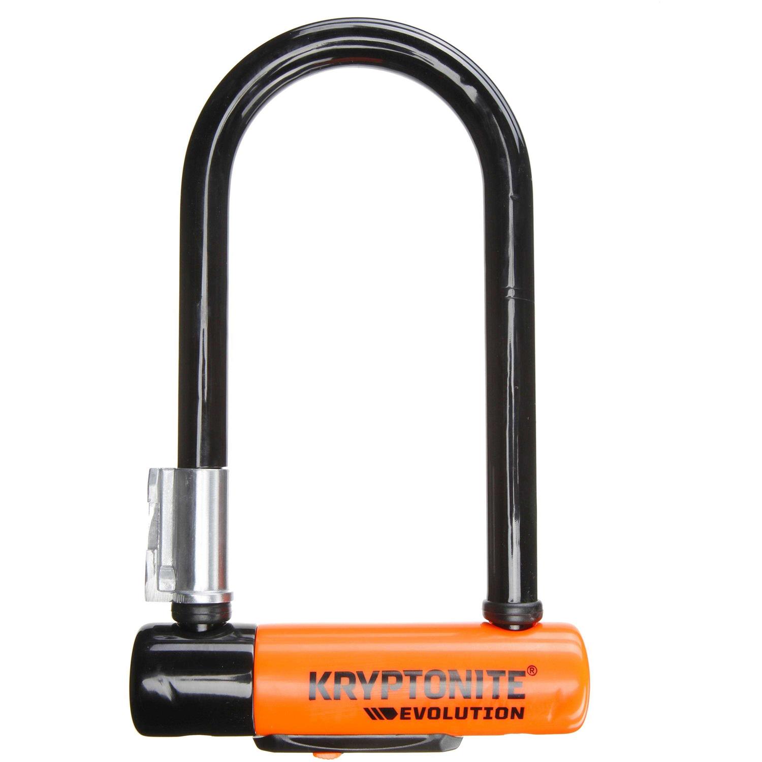 Kryptonite Evolution Mini 7 Lock with 4 Foot Kryptoflex Cable Combo - Inhomebuy