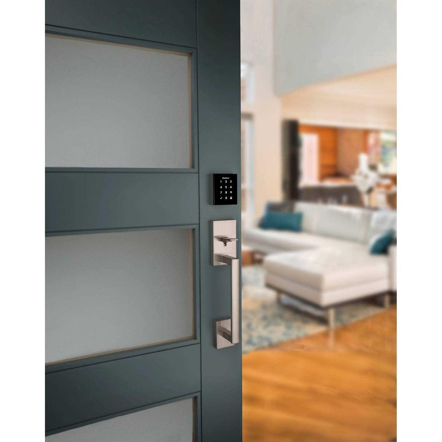 Kwikset Obsidian Electronic Deadbolt 953OBN - Inhomebuy