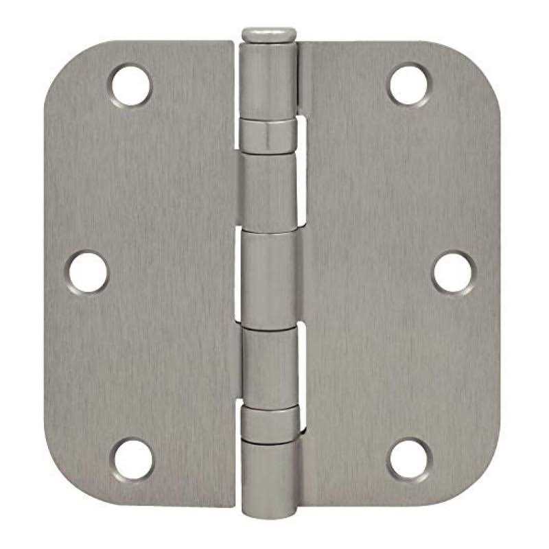 Nuk3y Residential 3 1/2 x 3 1/2 Ball Bearing Door Hinge 5/8 Radius - Inhomebuy