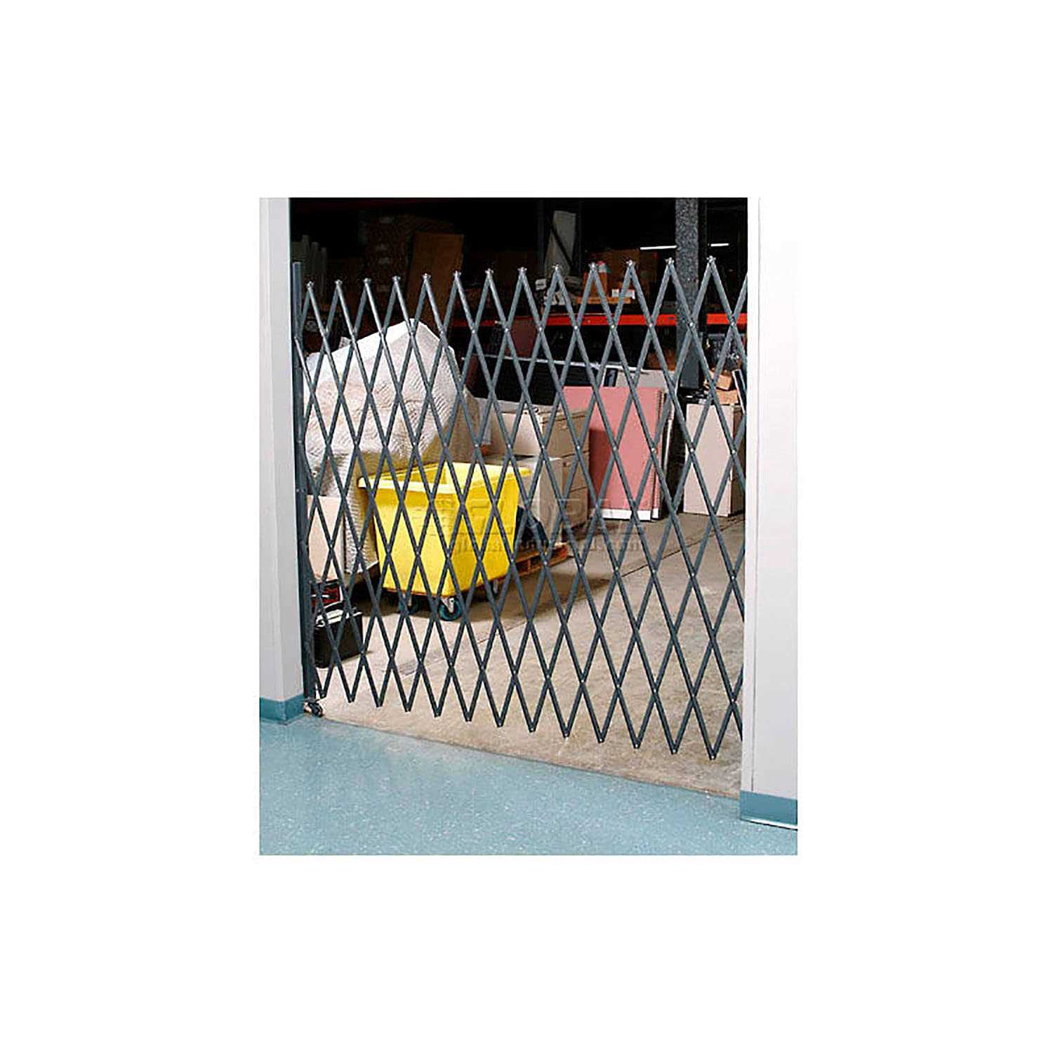 Global Industrial Single Folding Security Gate - Inhomebuy